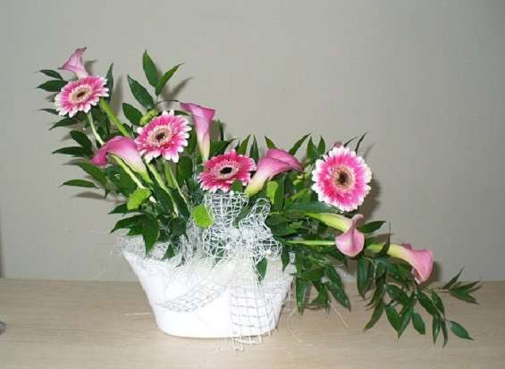 Gerbera's. online puzzel