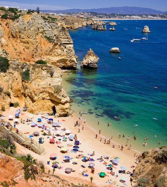 Португалія-пляж онлайн пазл