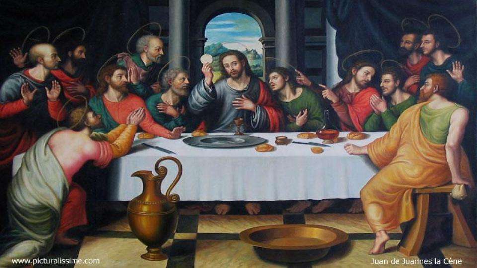 Holy Last Supper online puzzle