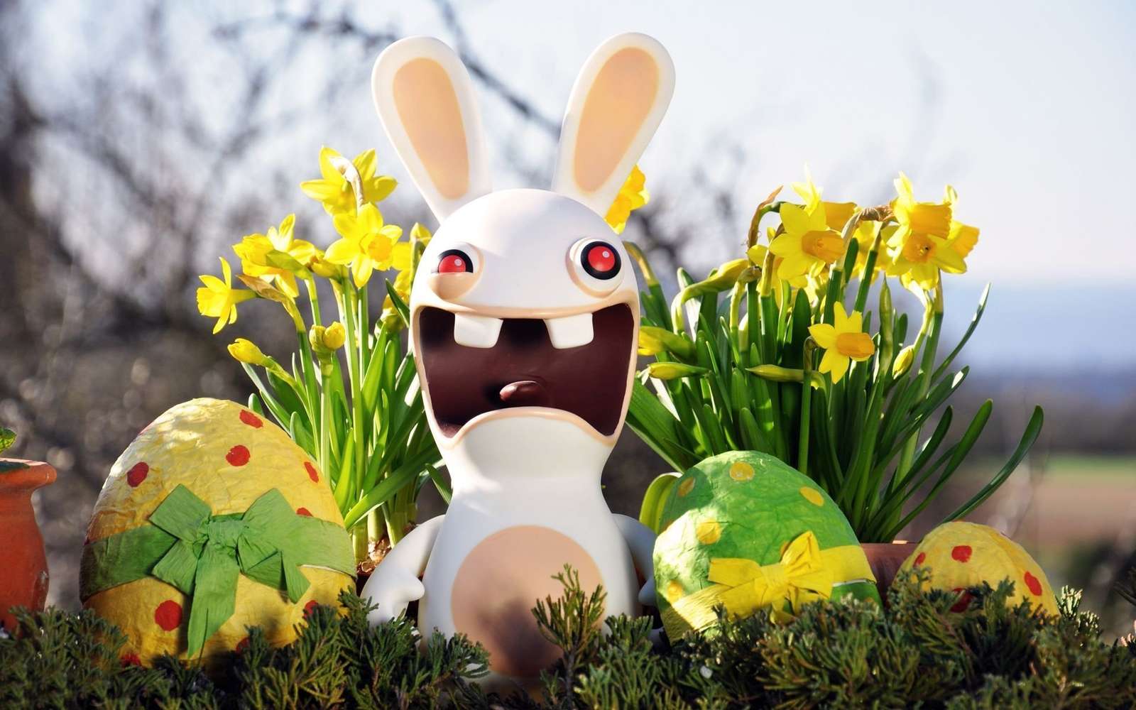 Conejo de Pascua juego rompecabezas en línea