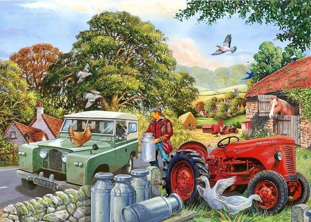 In a rural landscape. jigsaw puzzle online