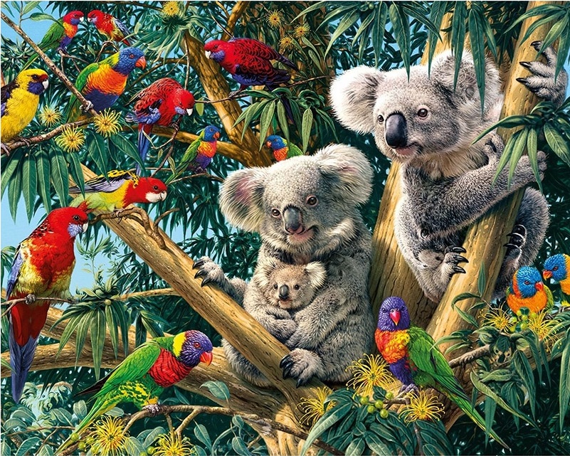 Koala affascinante. puzzle online
