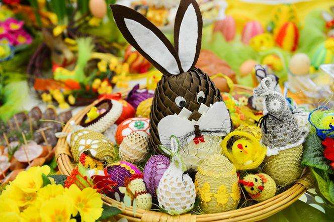 Húsvéti állatok kirakós online