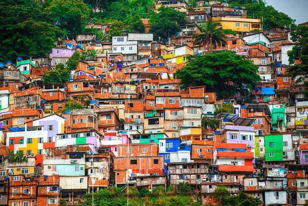 Favela no Rio de Janerio. quebra-cabeças online