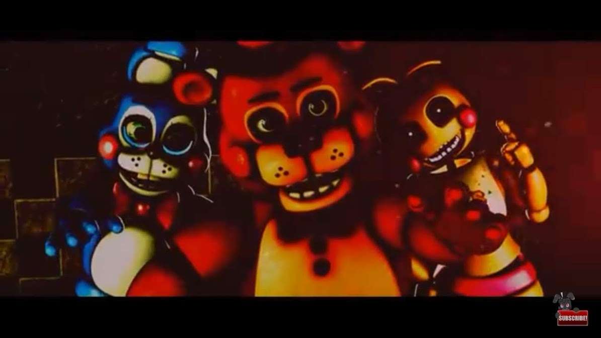 FNAF 2 puzzle - online puzzle