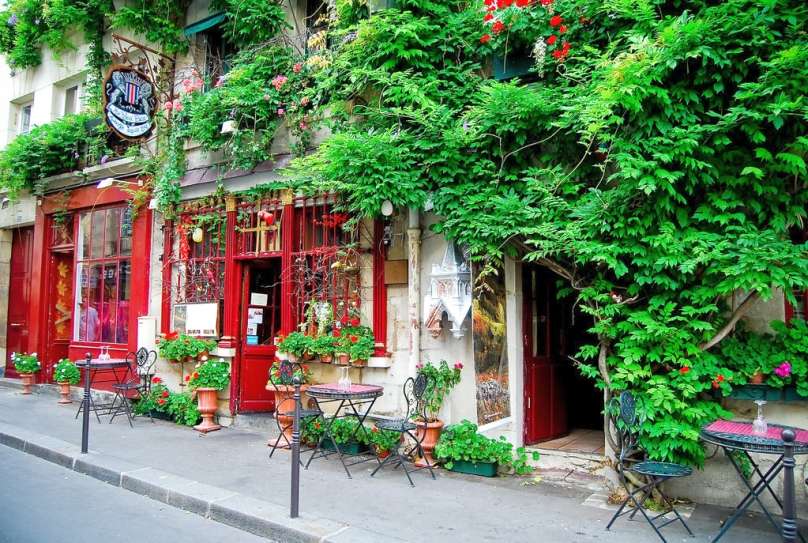 Străzile din Paris jigsaw puzzle online