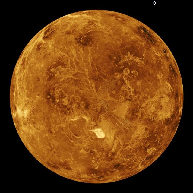 Venus (planet) pussel på nätet