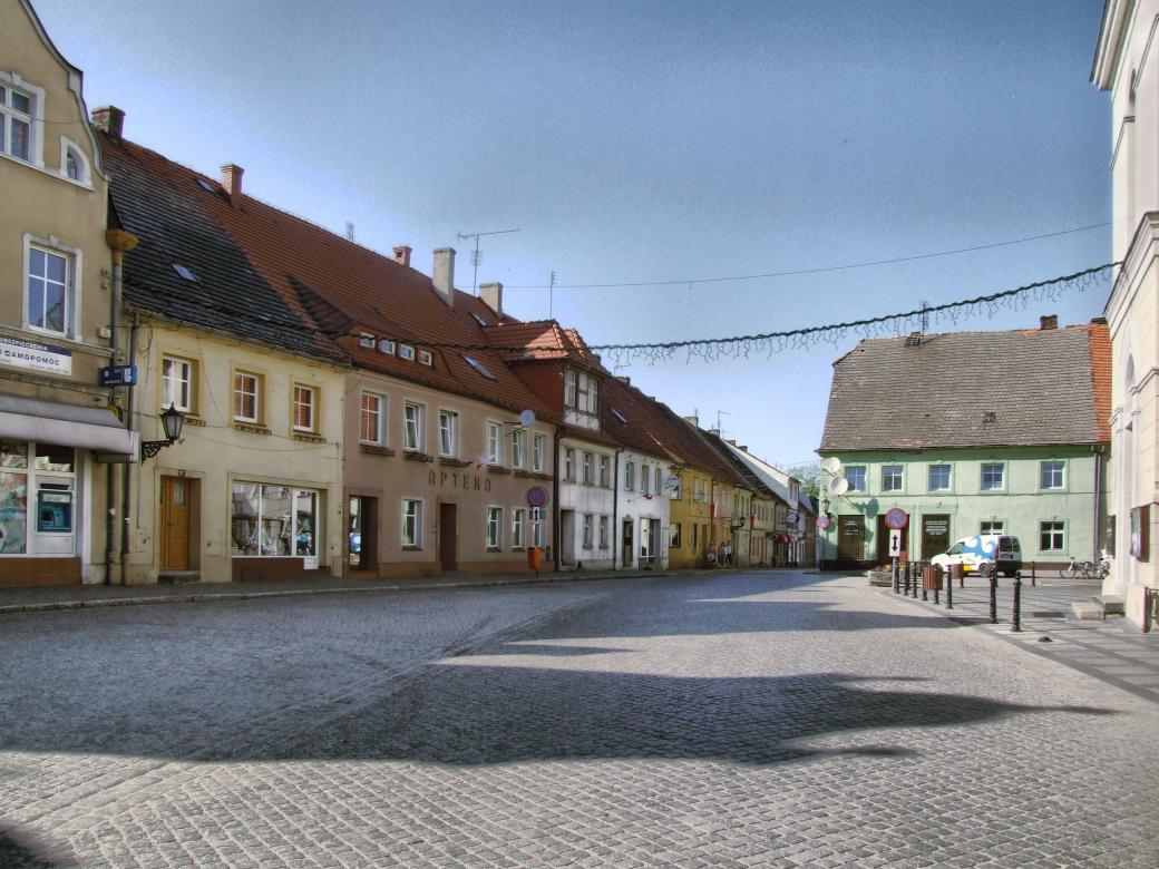 Sława-Old Market Square online puzzle