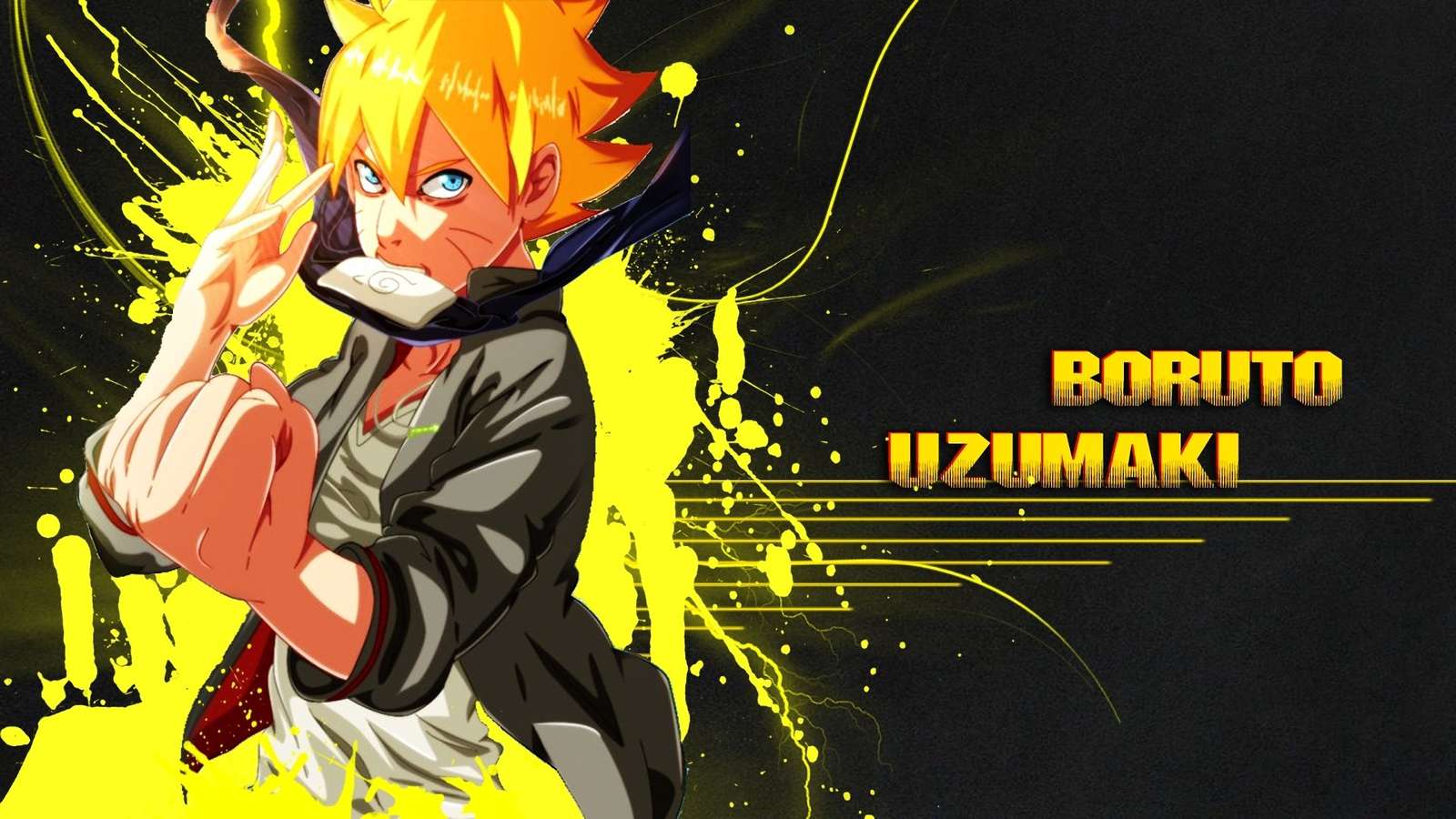 Boruto Uzumaki rompecabezas en línea