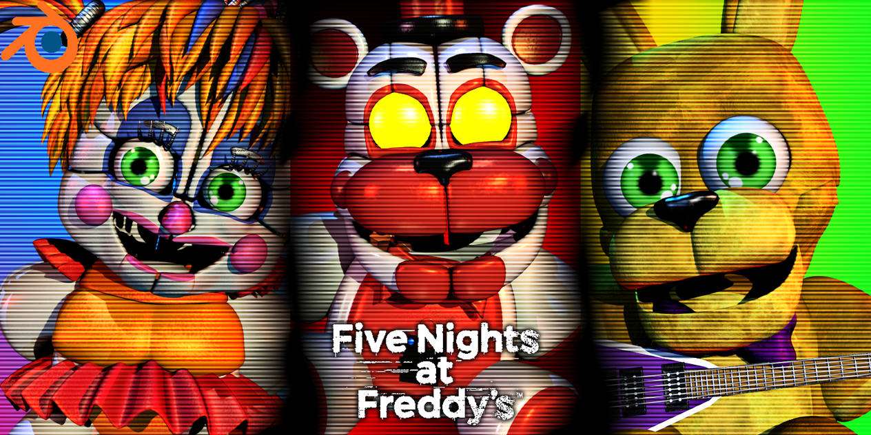 FNAF 6 plushies puzzle online