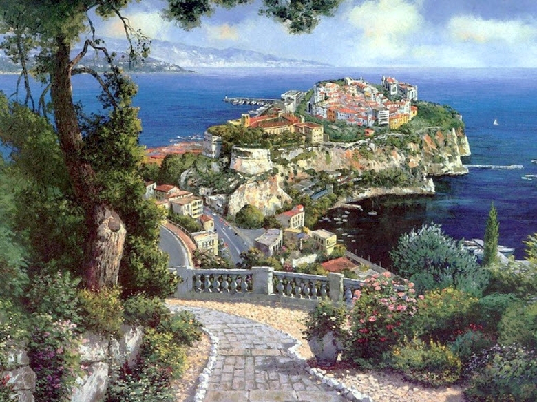 French Riviera jigsaw puzzle online