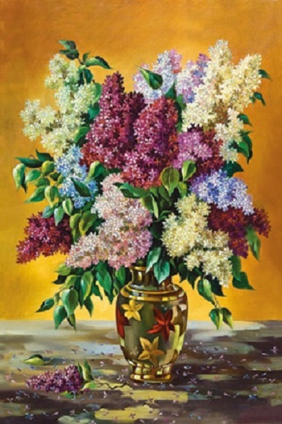 Bouquet di lillà. puzzle online