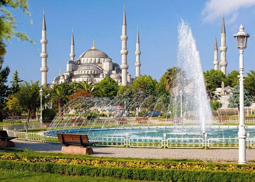 Турски пейзаж. онлайн пъзел