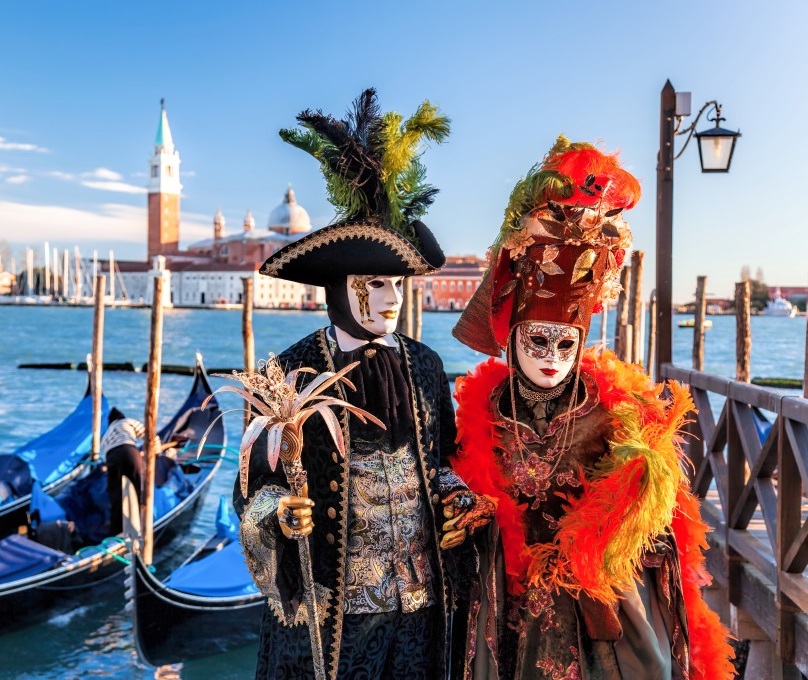 Карнавал на Венеция. онлайн пъзел
