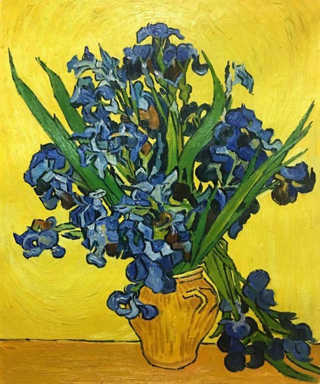 Van Gogh iriserar Pussel online