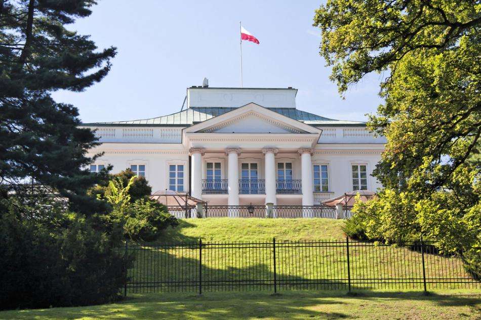 belvedere in Warschau legpuzzel online