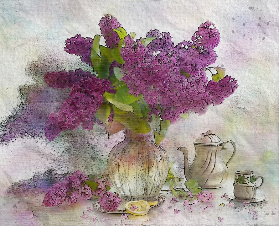 Bouquet of lilac jigsaw puzzle online