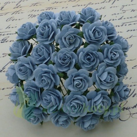 modré květy skládačky online