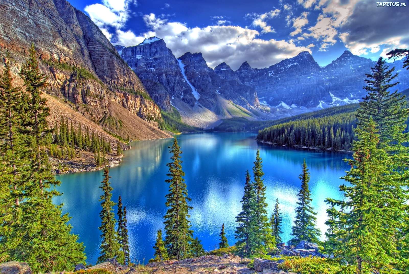 An extraordinary moraine lake online puzzle