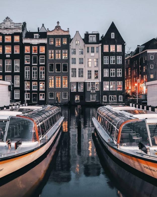 Amsterdam, les pays-bas puzzle en ligne