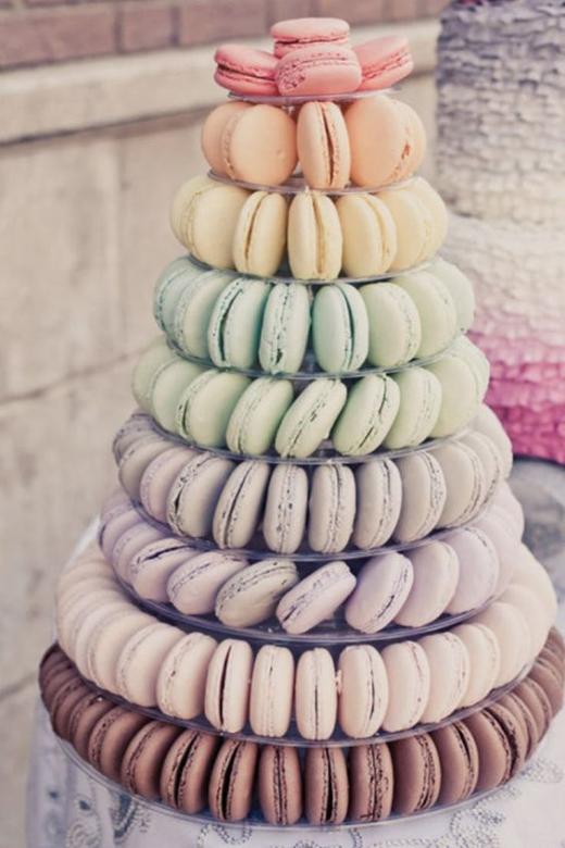 Torta - macaroons kekszek kirakós online