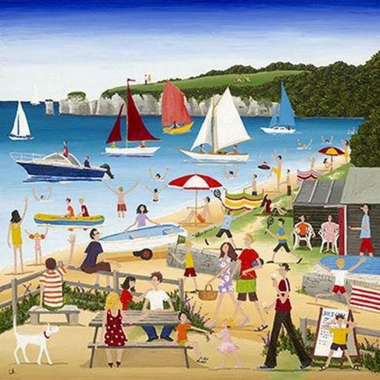 fun on the beach jigsaw puzzle online