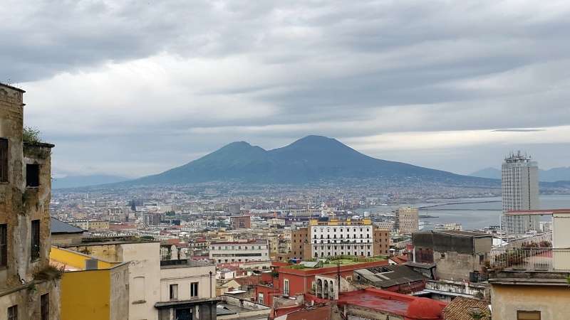 Panorama von Neapel Puzzlespiel online
