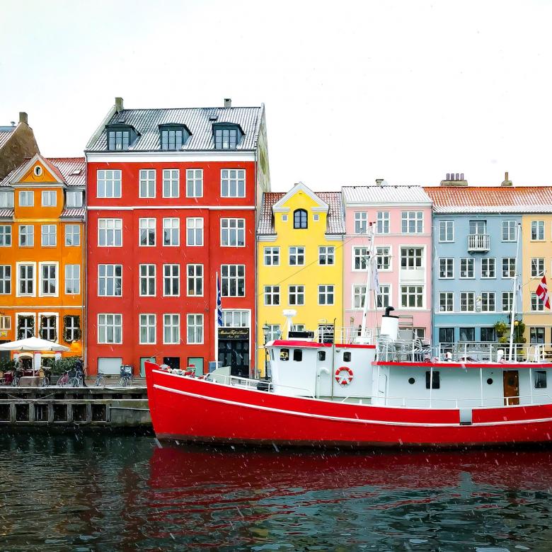 Danemarca colorată jigsaw puzzle online