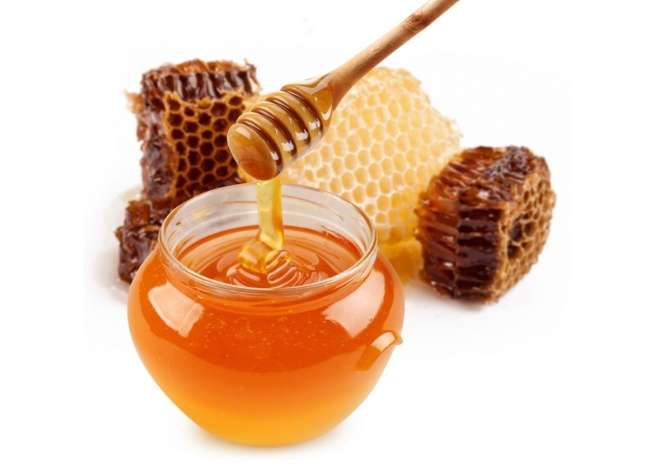 Bee honey in a jar jigsaw puzzle online