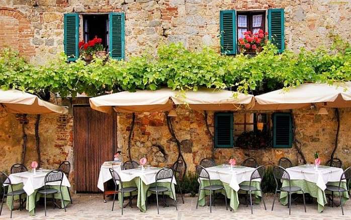 Ιταλικό εστιατόριο online παζλ