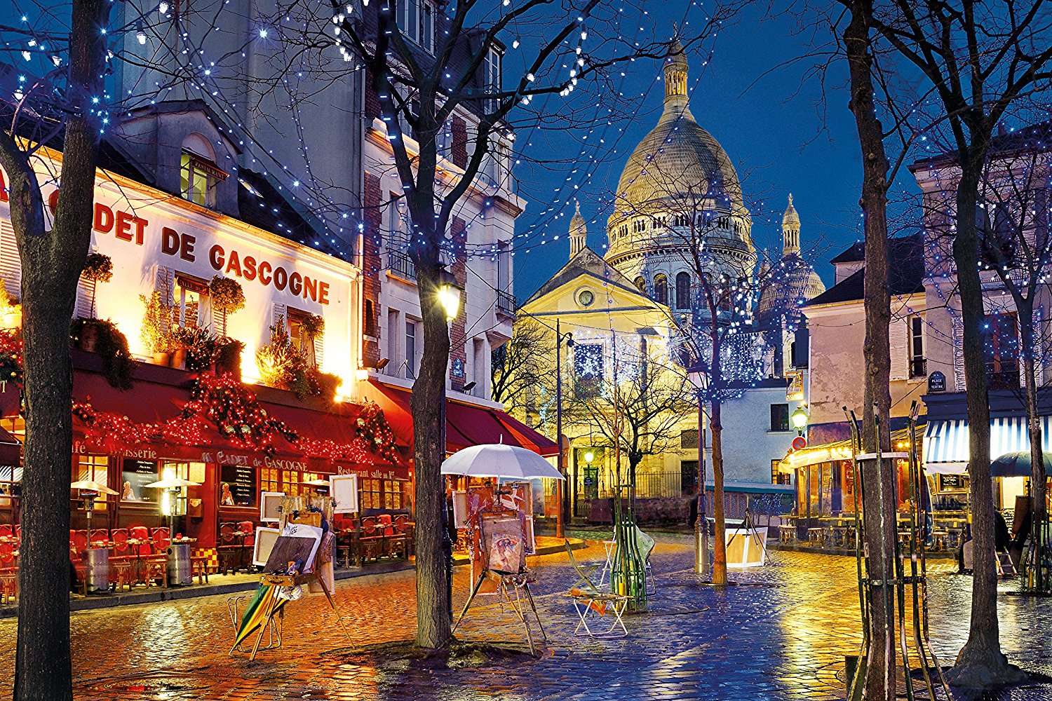Parijs. Montmartre. online puzzel
