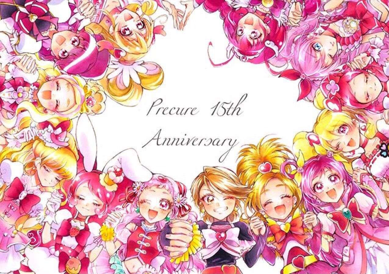 precure all stars pink online puzzle