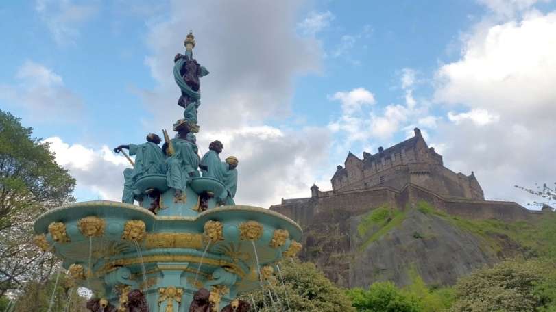 Rossova fontána, Edinburgh skládačky online