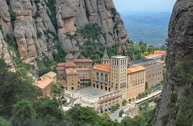 Montserrat, klooster online puzzel