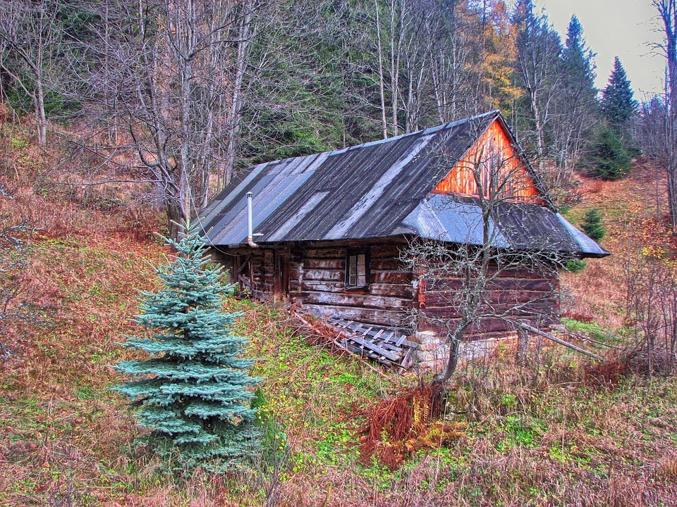 Cottage in montagna puzzle online