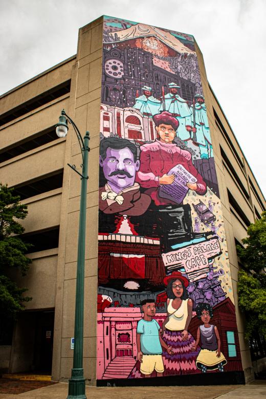 Memphis, TN, USA - peinture murale puzzle en ligne