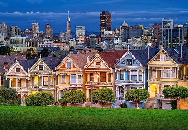 San Francisco pussel på nätet