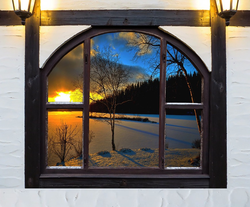 Through the window jigsaw puzzle online