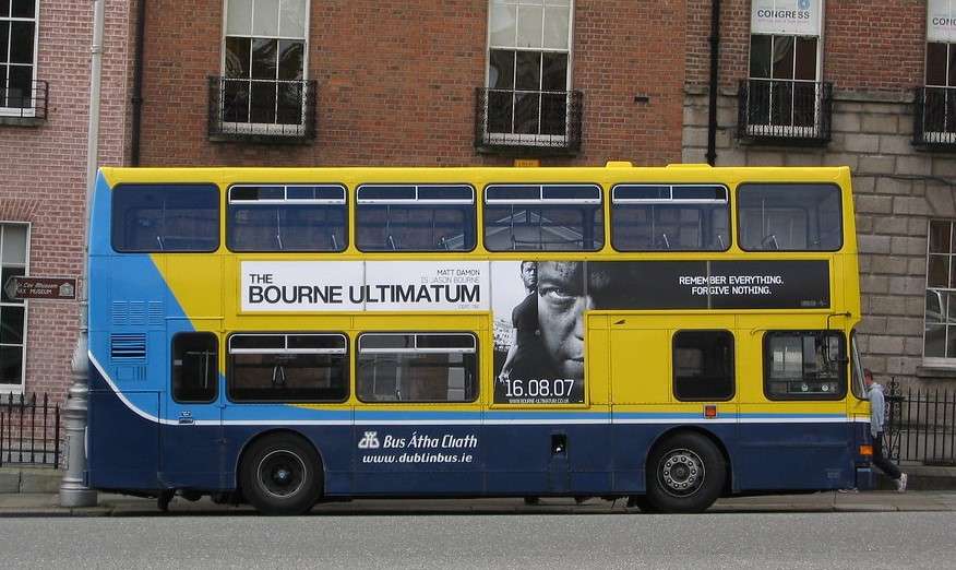 Dublinský autobus skládačky online