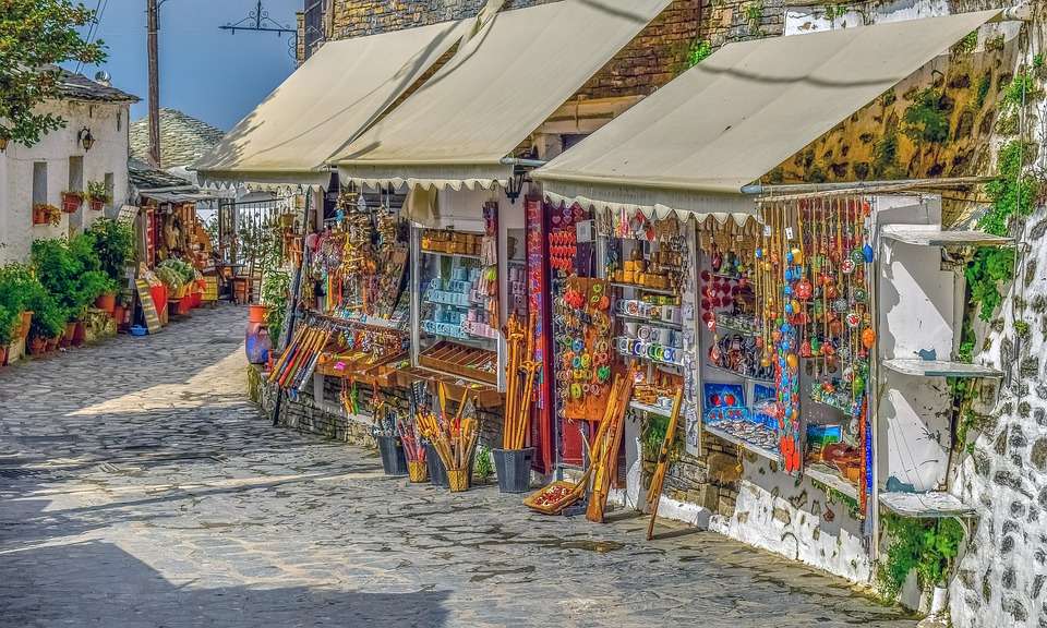 Street stalls jigsaw puzzle online