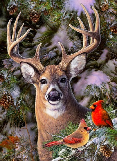 Horned animal. jigsaw puzzle online