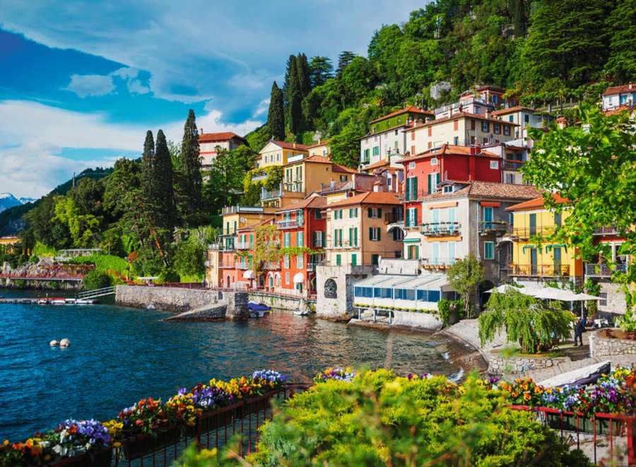 Sul lago di Como. puzzle online