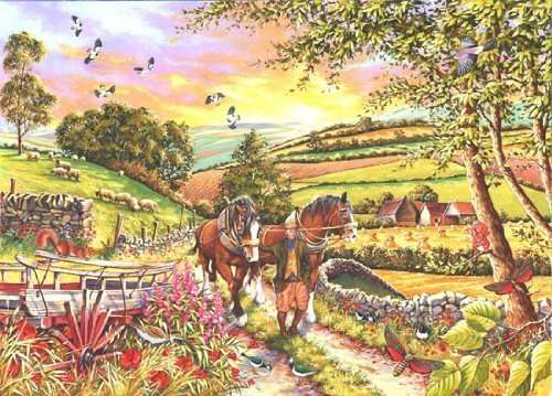 Peisaj agricol. jigsaw puzzle online