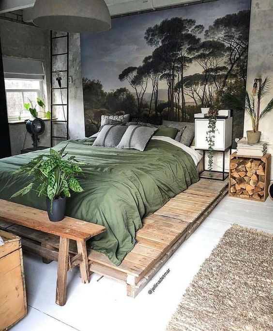 Forest theme - bedroom jigsaw puzzle online