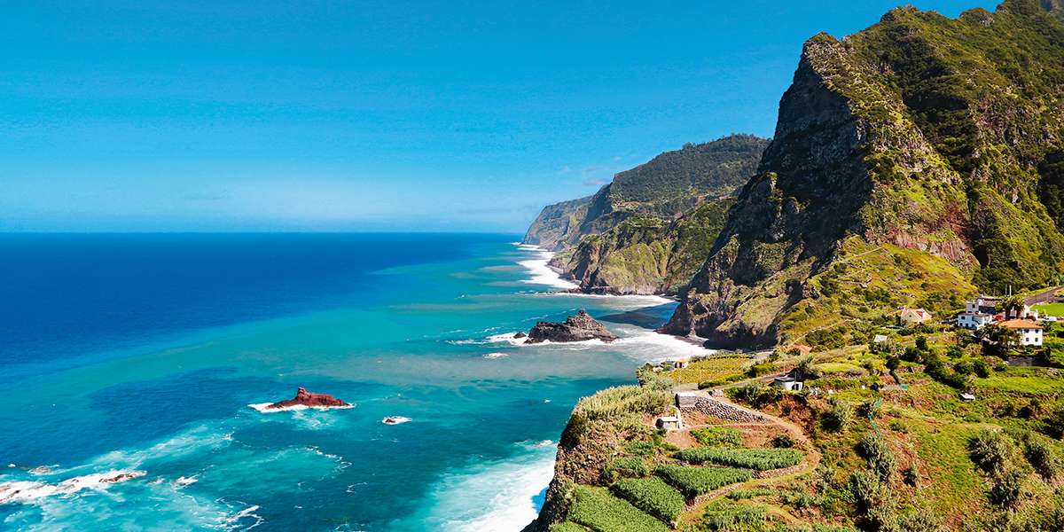 Een prachtig Madeira legpuzzel online