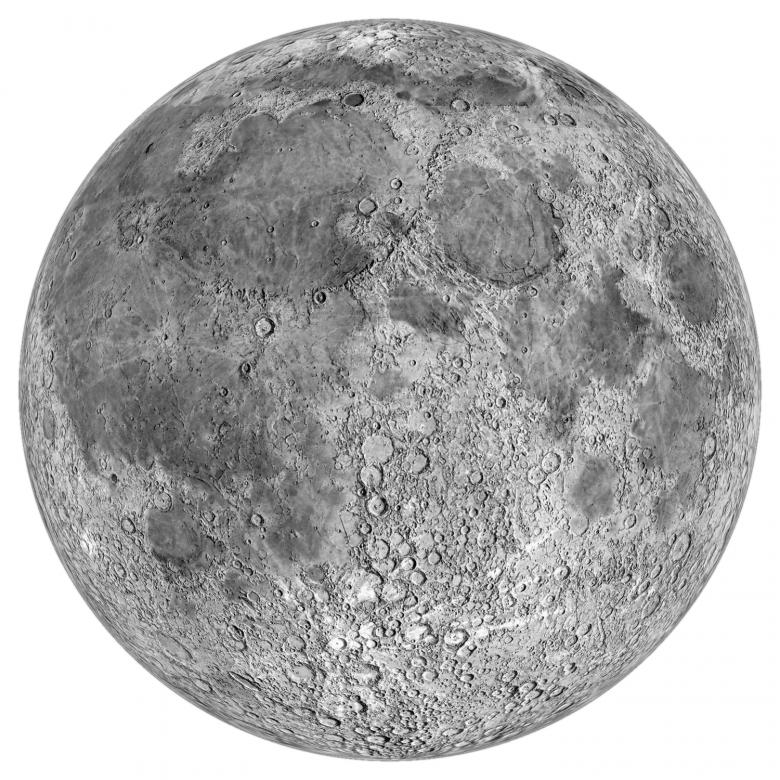 The moon is simple jigsaw puzzle online