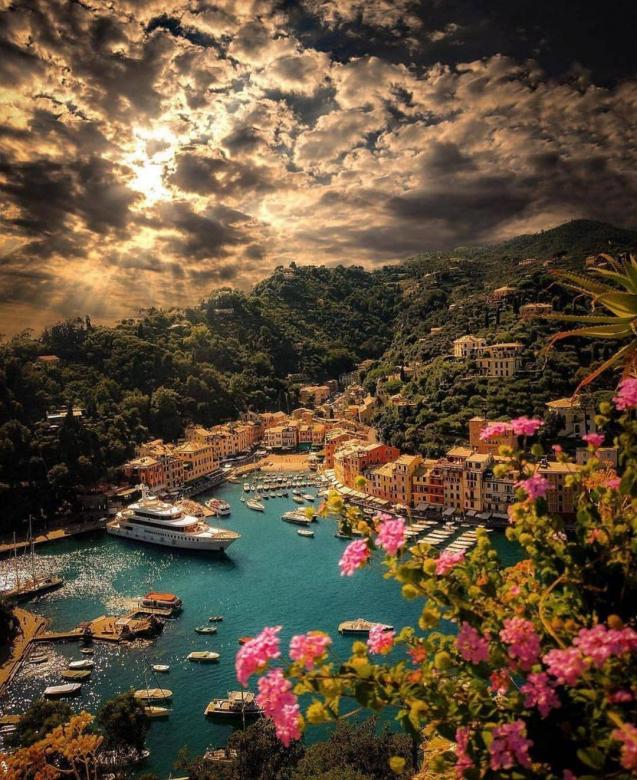 Portofino, Italien Pussel online
