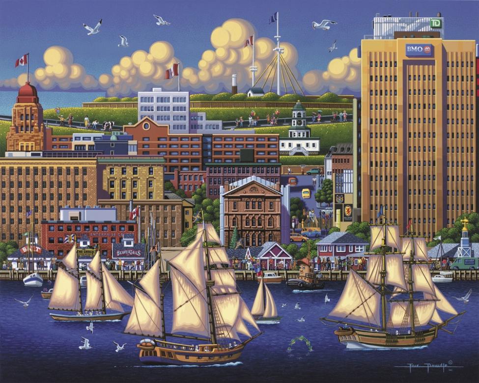 Il Canada. Halifax. puzzle online