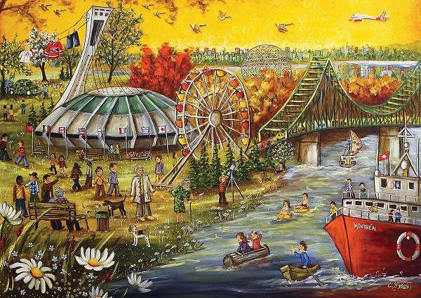Amusement park. jigsaw puzzle online