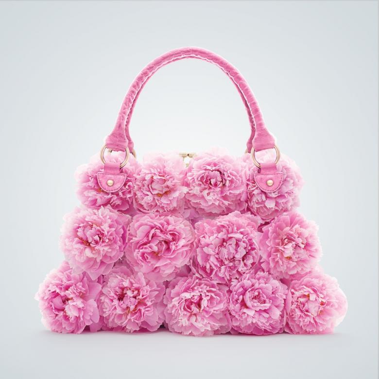 Rózsaszín táska kirakós online